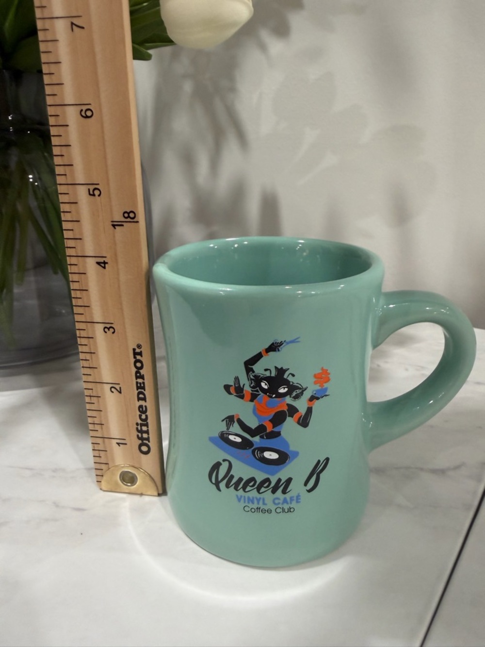 Puscifer Queen B Vinyl Cafe Coffee Club Mug - Picture 2 of 6